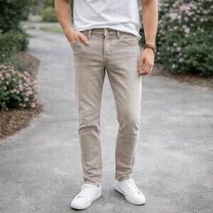 American Eagle Ne(x)t Level Flex Skinny Jeans Men’s 28x34 Gray